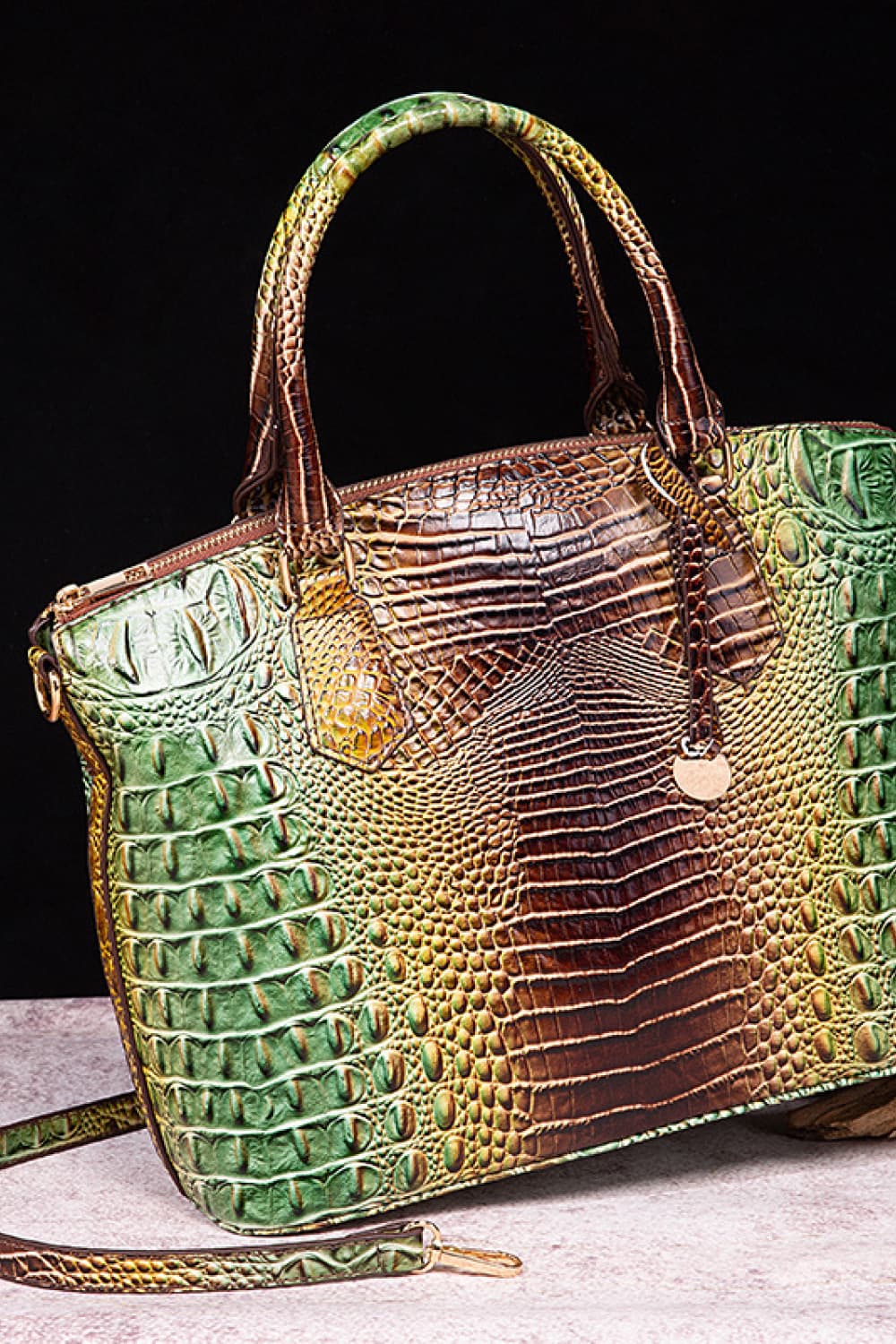 Gradient PU Leather Handbag | Sugarz Chique Boutique