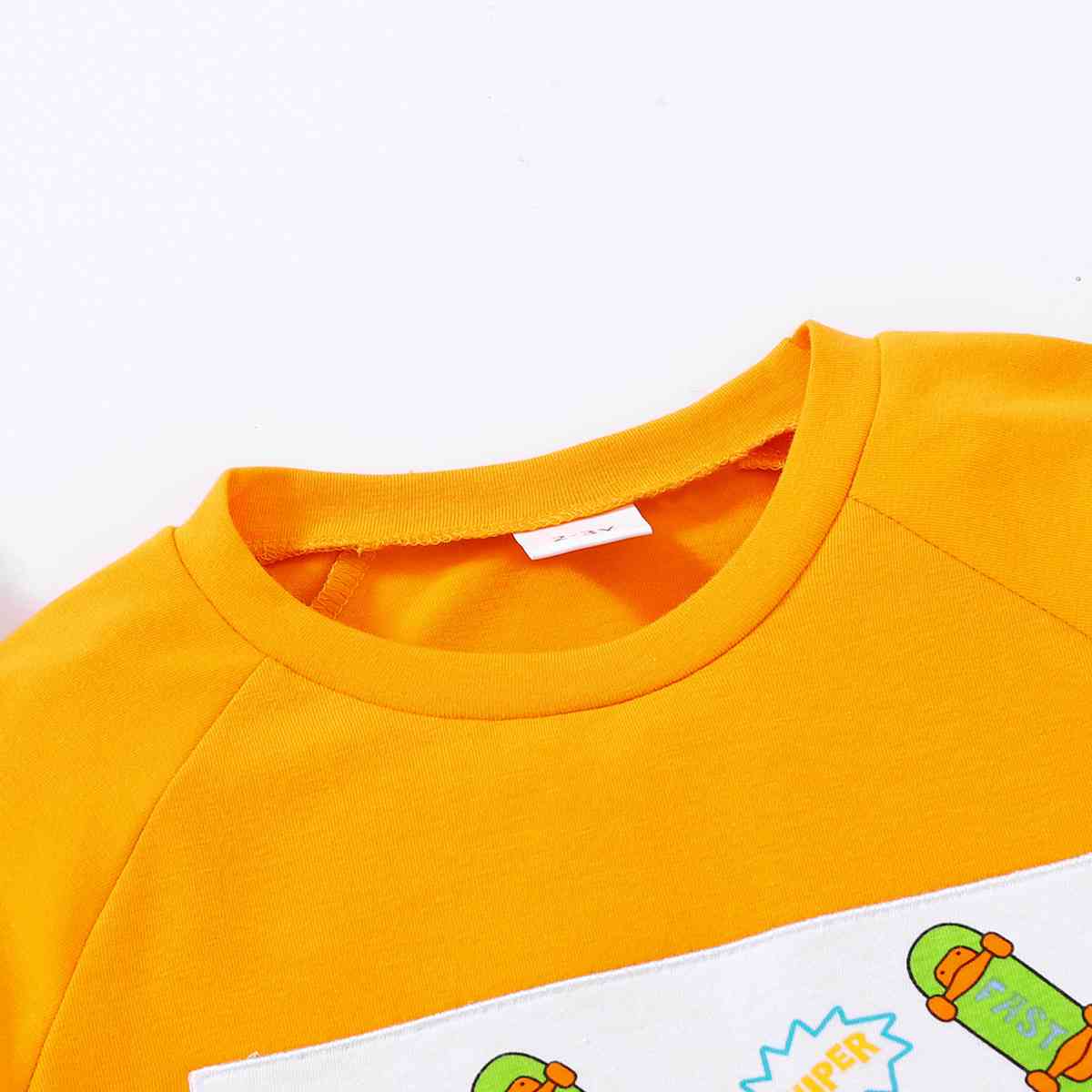 Kids Graphic Raglan Sleeve Tee and Shorts Set | Sugarz Chique Boutique