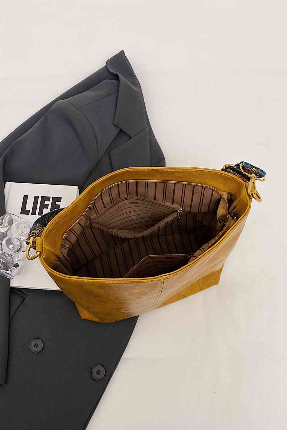 Adored PU Leather Shoulder Bag | Sugarz Chique Boutique