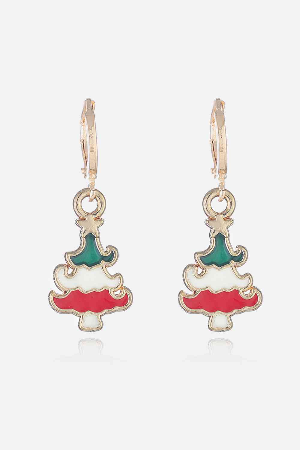 Christmas Theme Alloy Earrings | Sugarz Chique Boutique