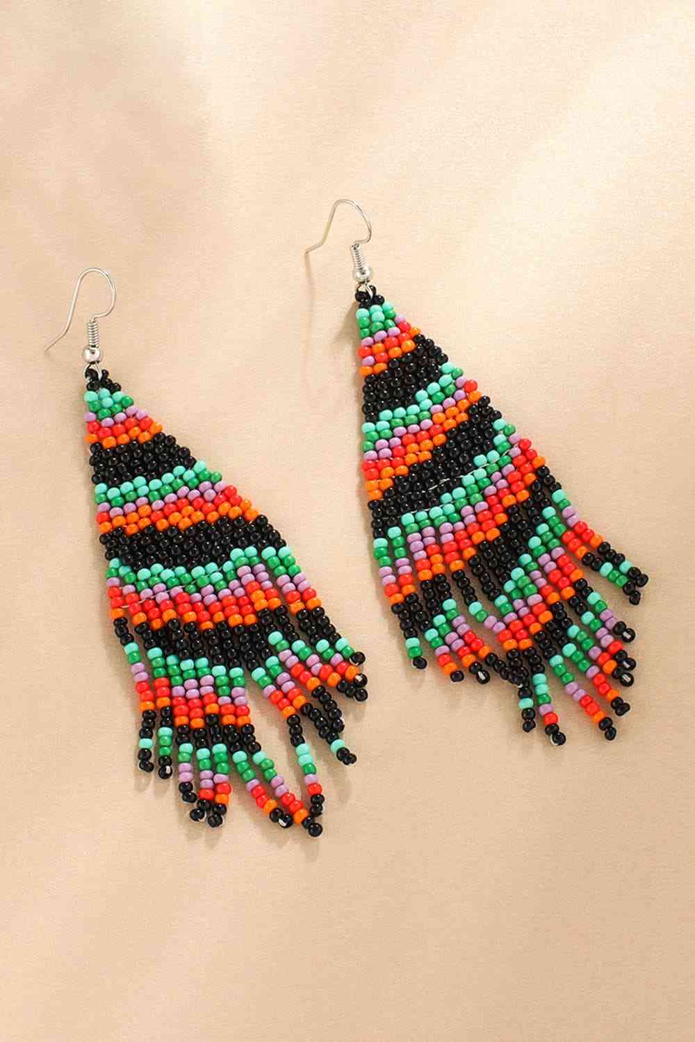 Christmas Beaded Earrings | Sugarz Chique Boutique