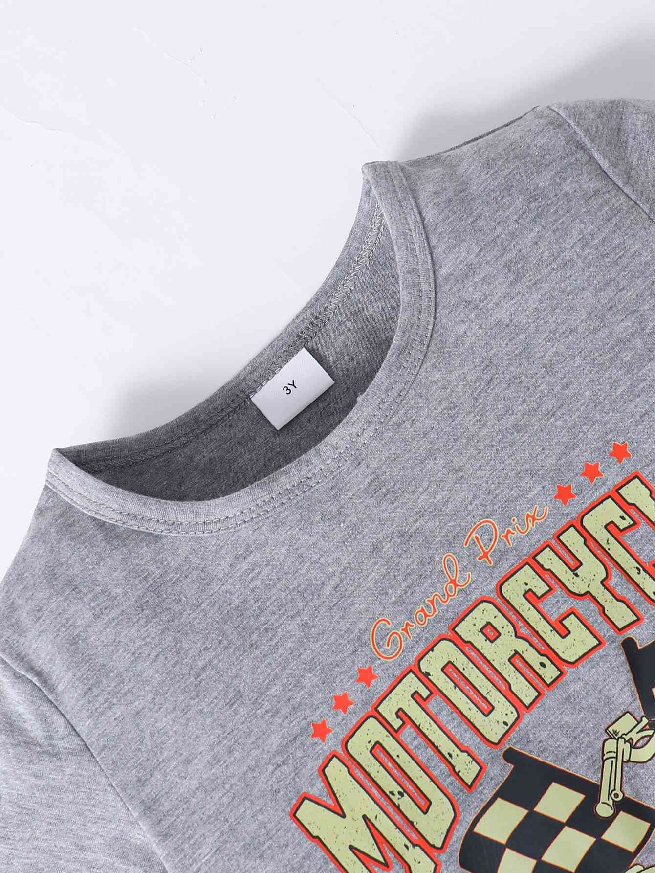Boys CHAMPIONSHIPS Graphic Tee and Shorts Set | Sugarz Chique Boutique