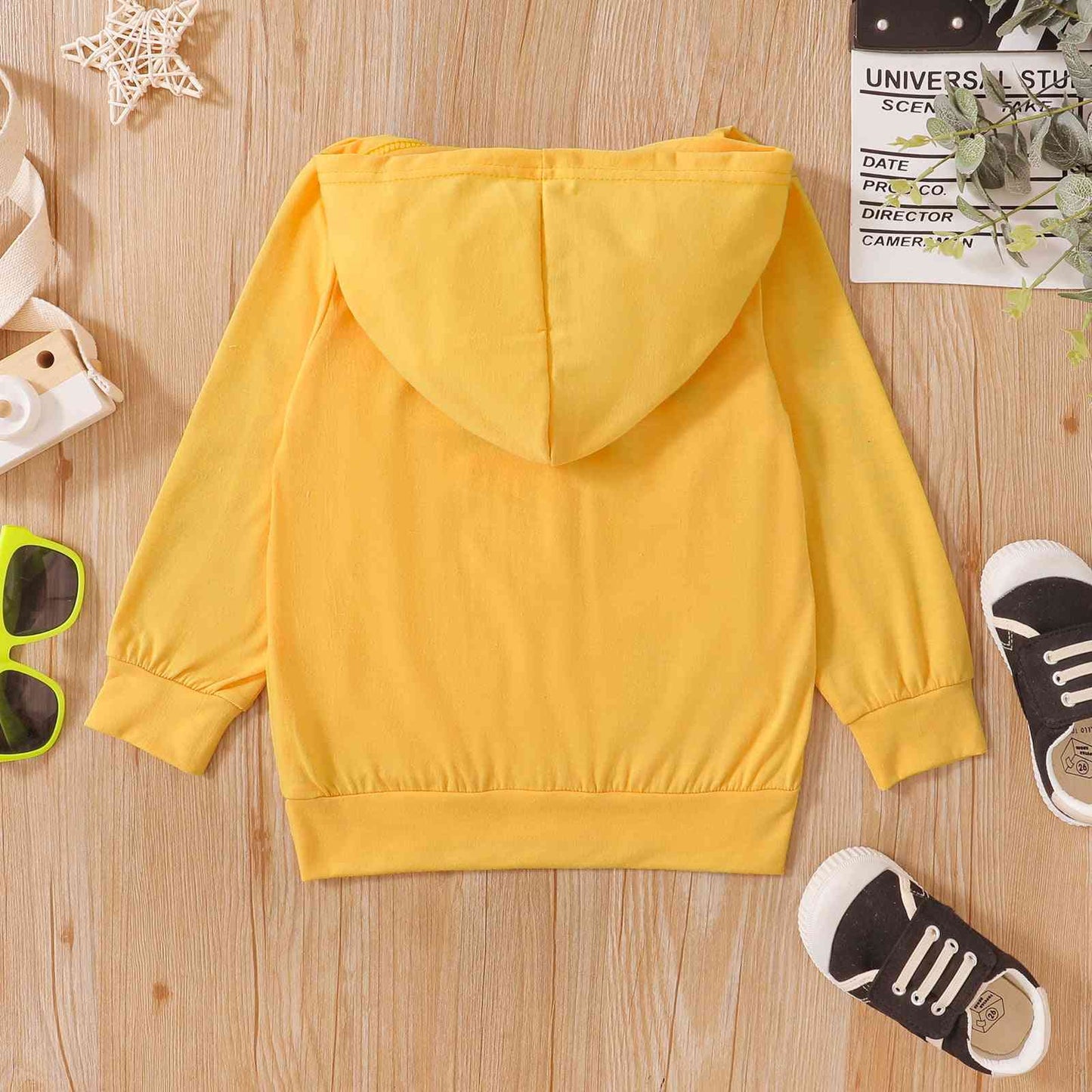 SUPER BROTHER Graphic Long Sleeve Hoodie | Sugarz Chique Boutique