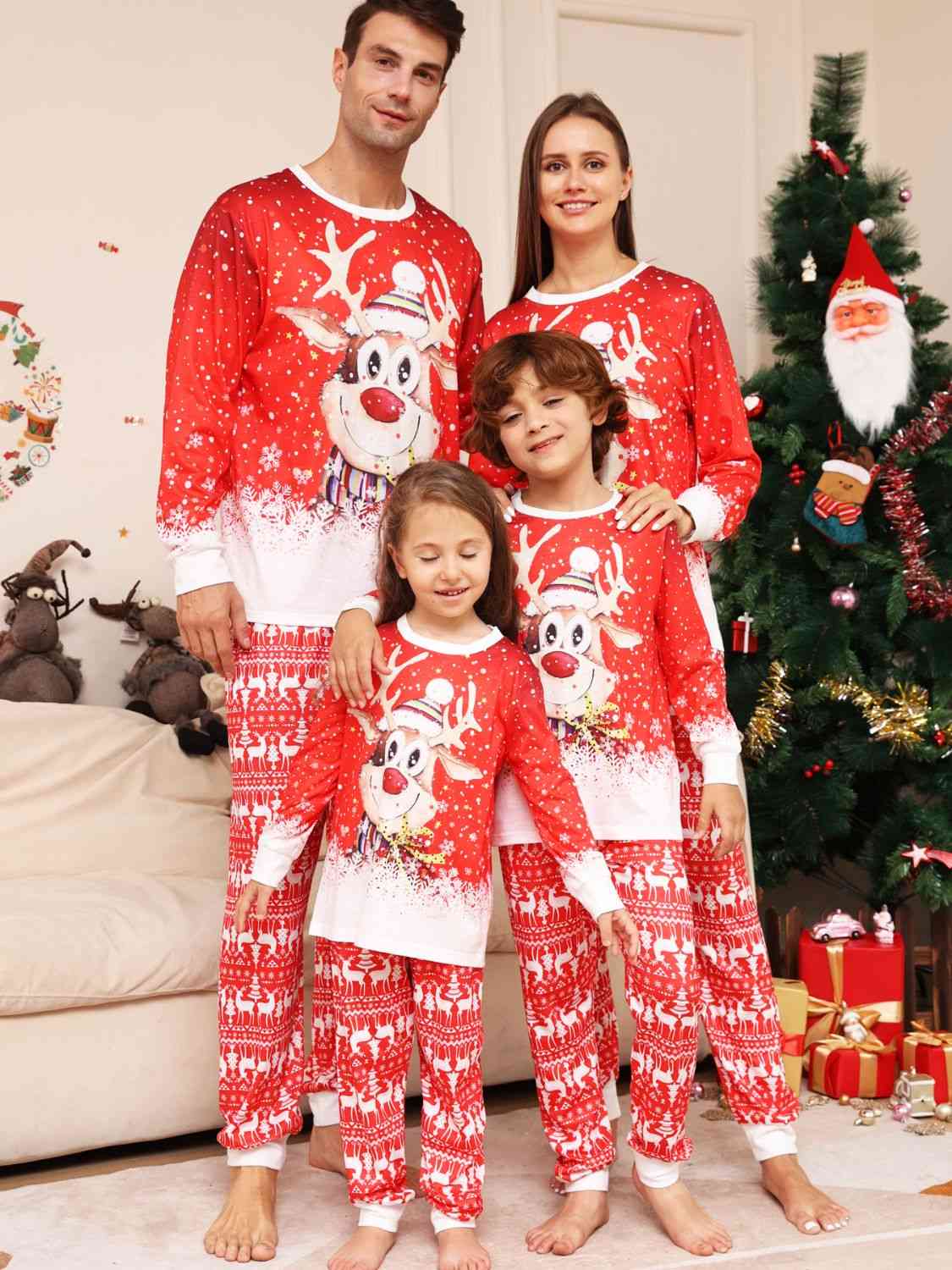 Long Sleeve Top and Printed Pants Set | Sugarz Chique Boutique