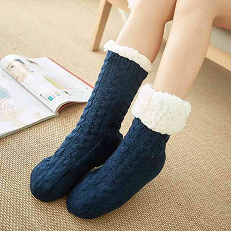 Contrast Winter Socks | Sugarz Chique Boutique