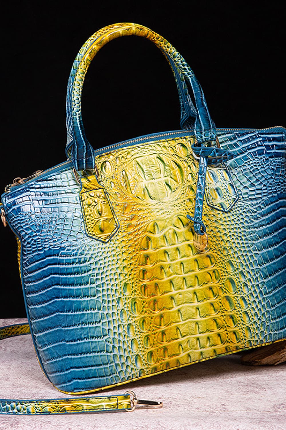 Gradient PU Leather Handbag | Sugarz Chique Boutique