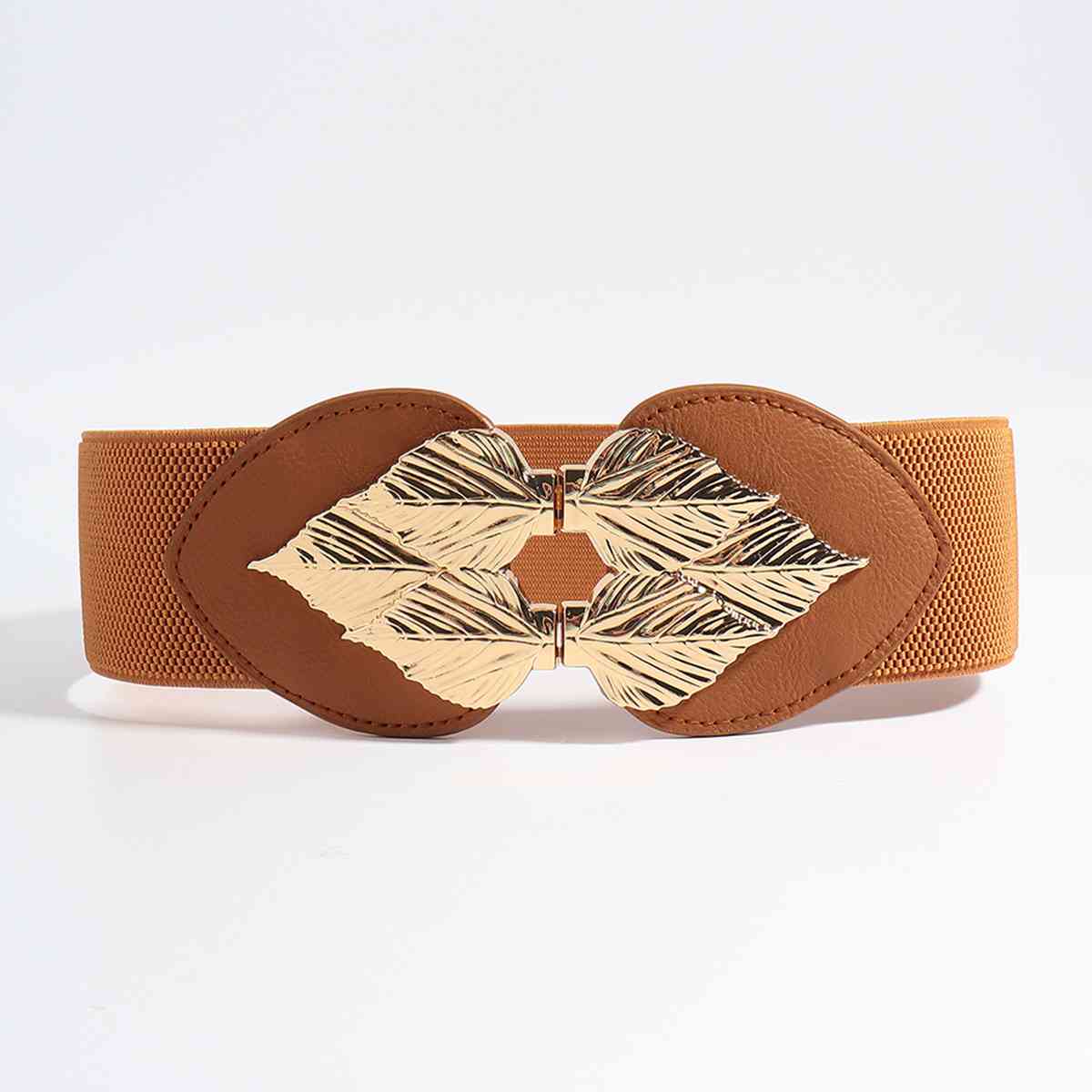 Alloy Leaf Buckle Elastic Belt | Sugarz Chique Boutique