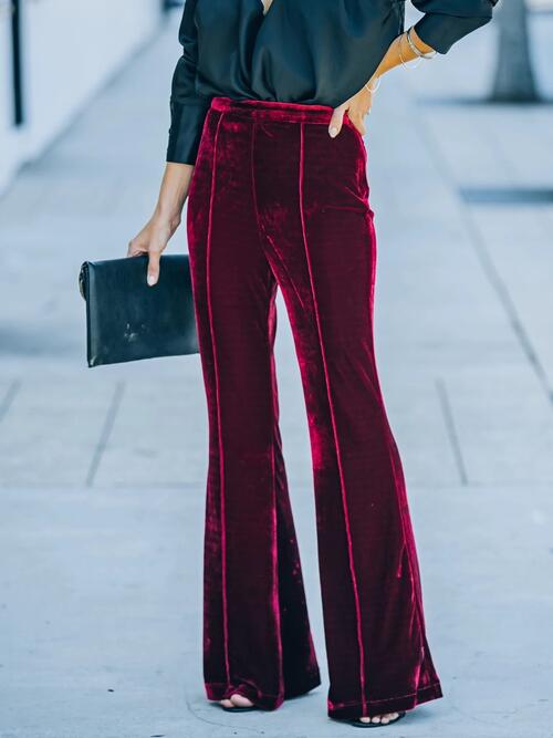 High Waist Flare Pants | Sugarz Chique Boutique