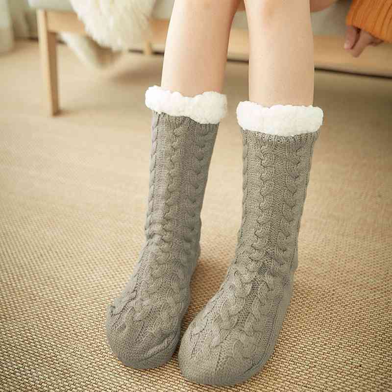 Contrast Winter Socks | Sugarz Chique Boutique