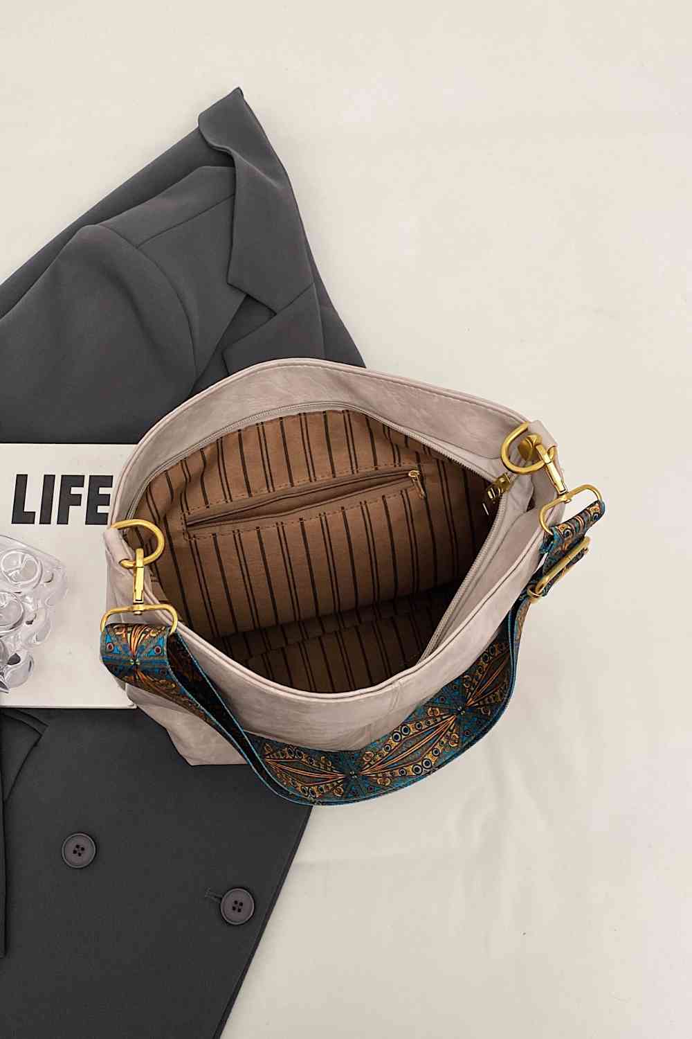 Adored PU Leather Shoulder Bag | Sugarz Chique Boutique
