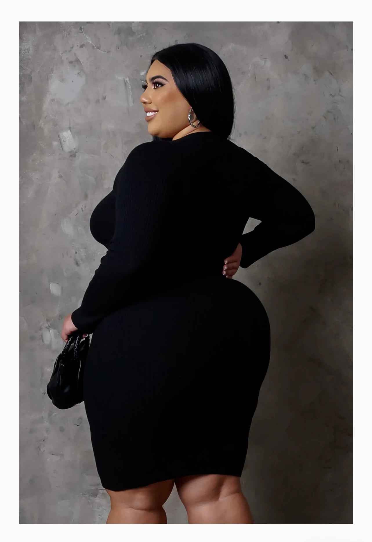 Infamous Plus Size Mini Dress