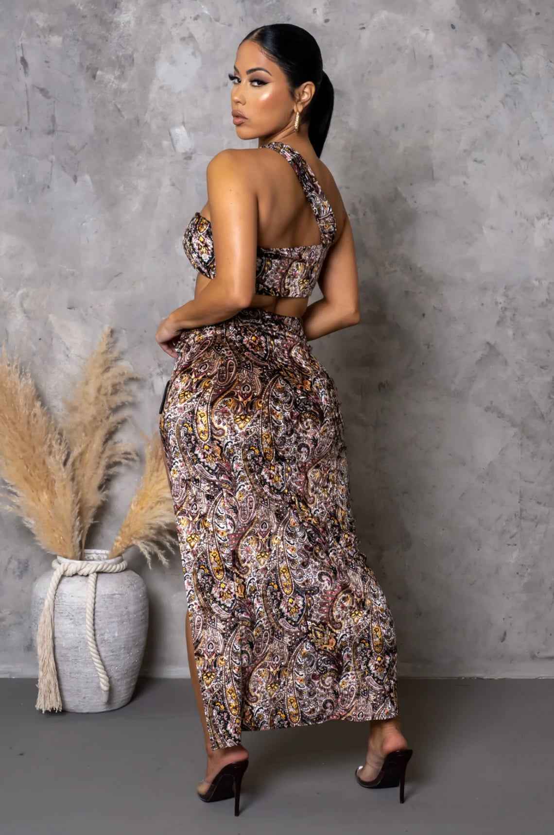 Sexy Top and Skirt Set