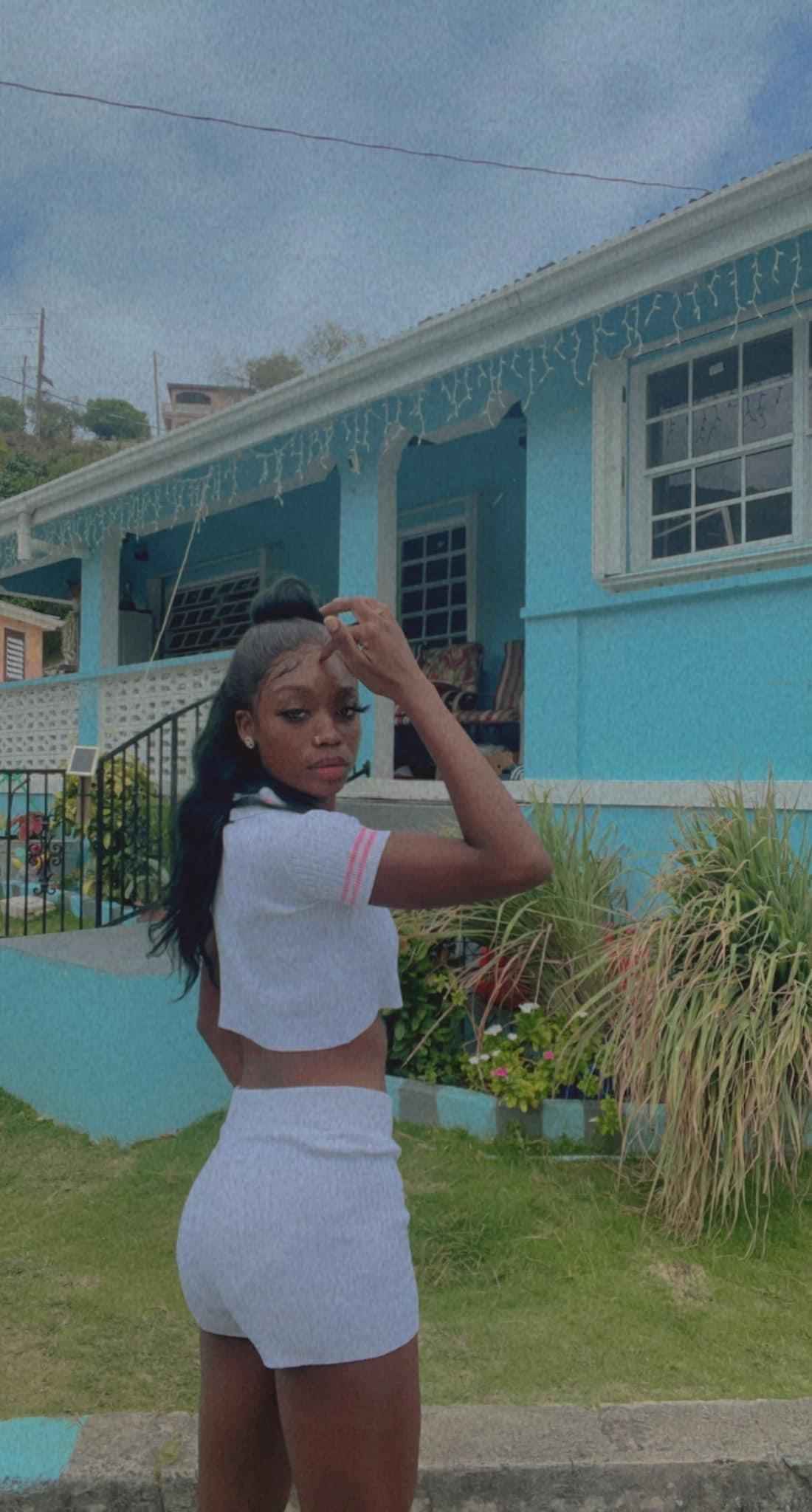 Crop Top and Shorts Two-piece Set