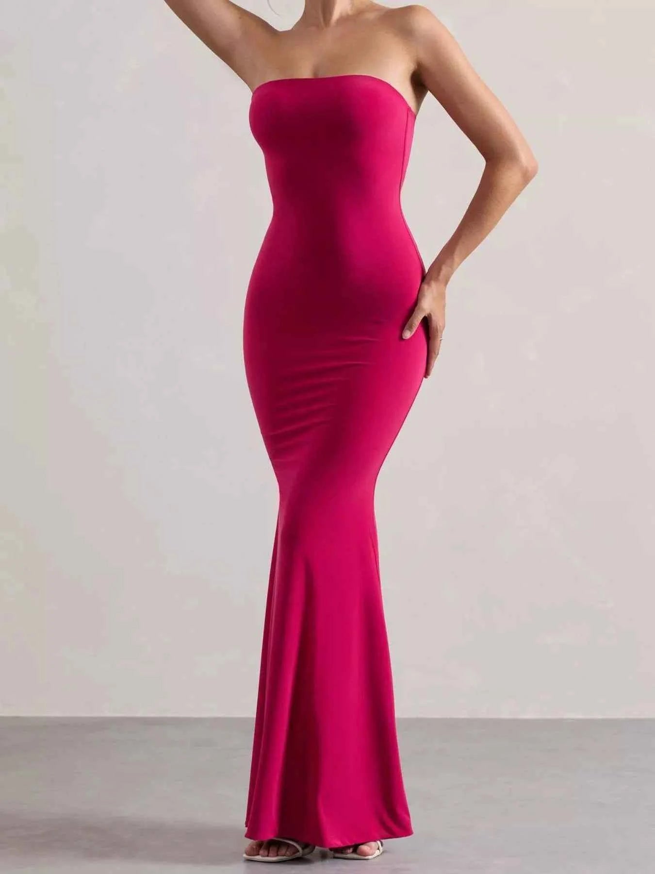 Tube Bodycon Maxi Dress
