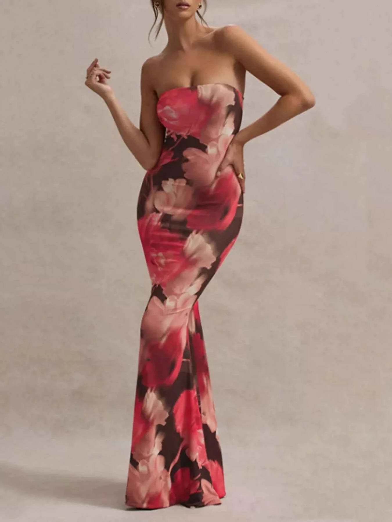Tube Bodycon Maxi Dress