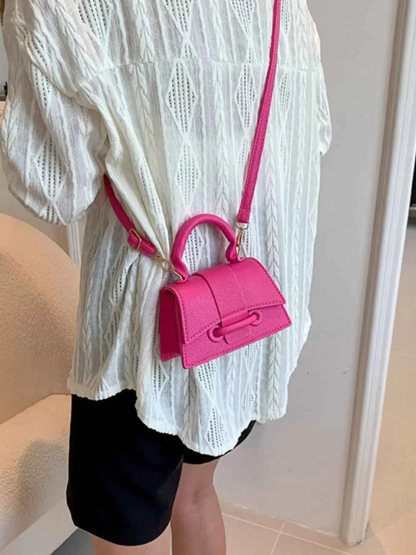 Mini Top Handle Crossbody Bag