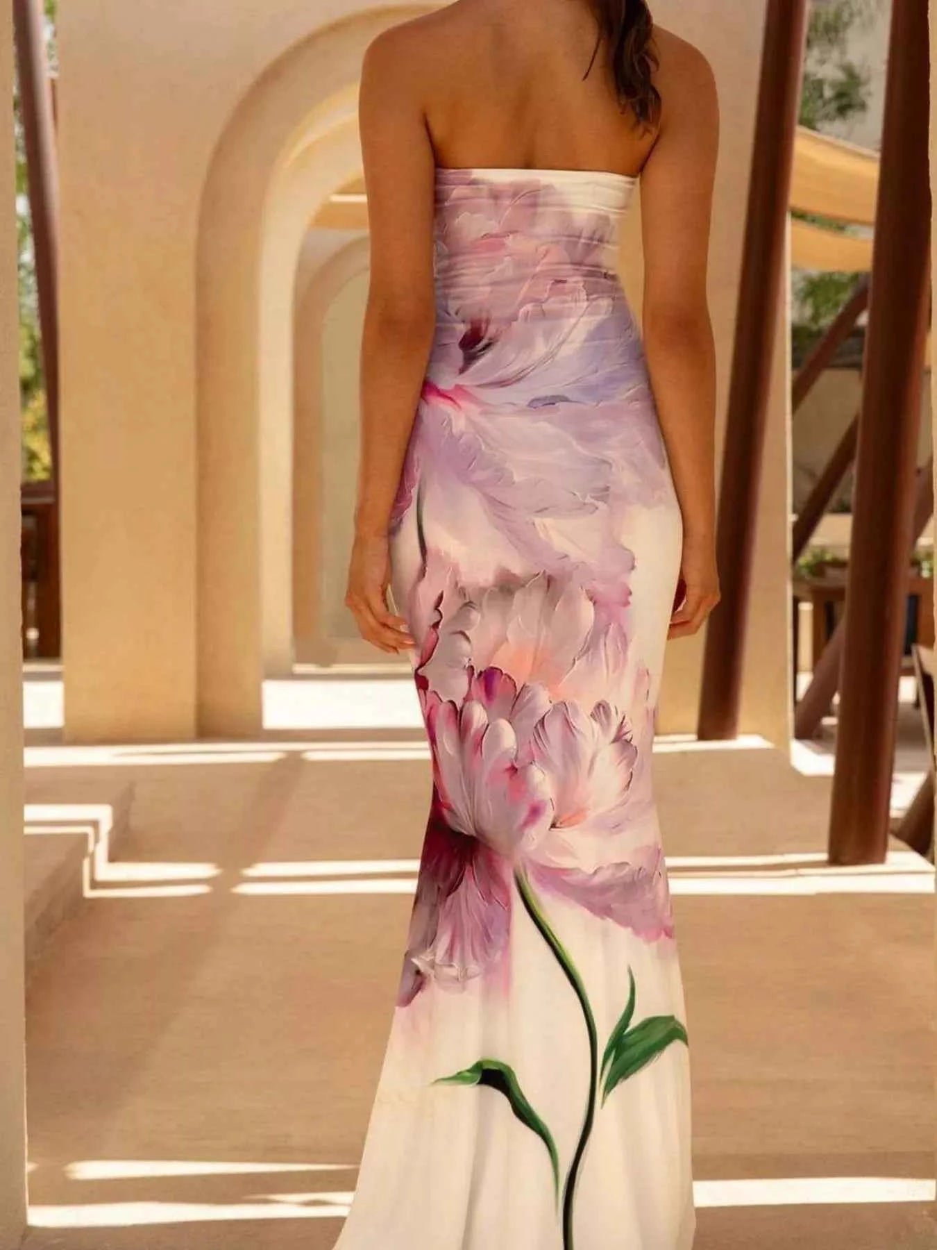 Tube Bodycon Maxi Dress