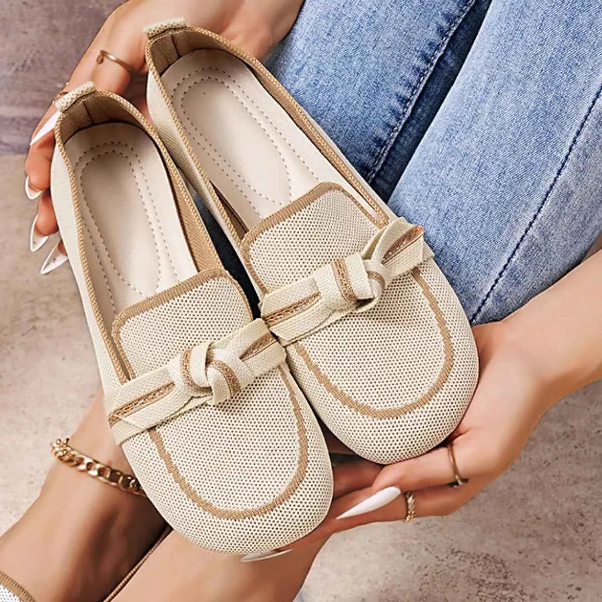 Breathable Mesh Slip-Ons