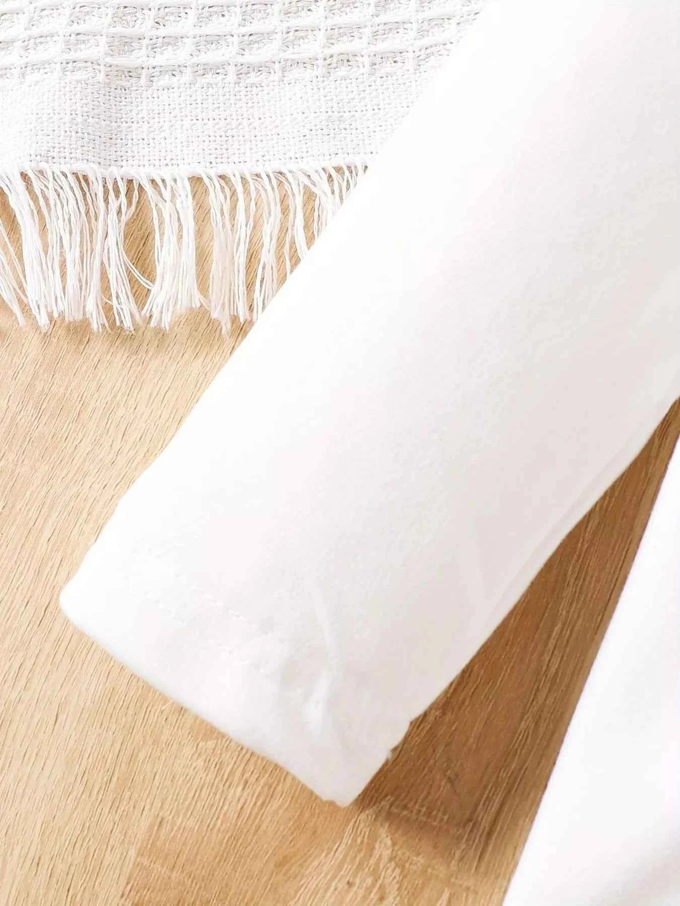 Children's Cartoon Girl Long Sleeve Top & Jeans Set