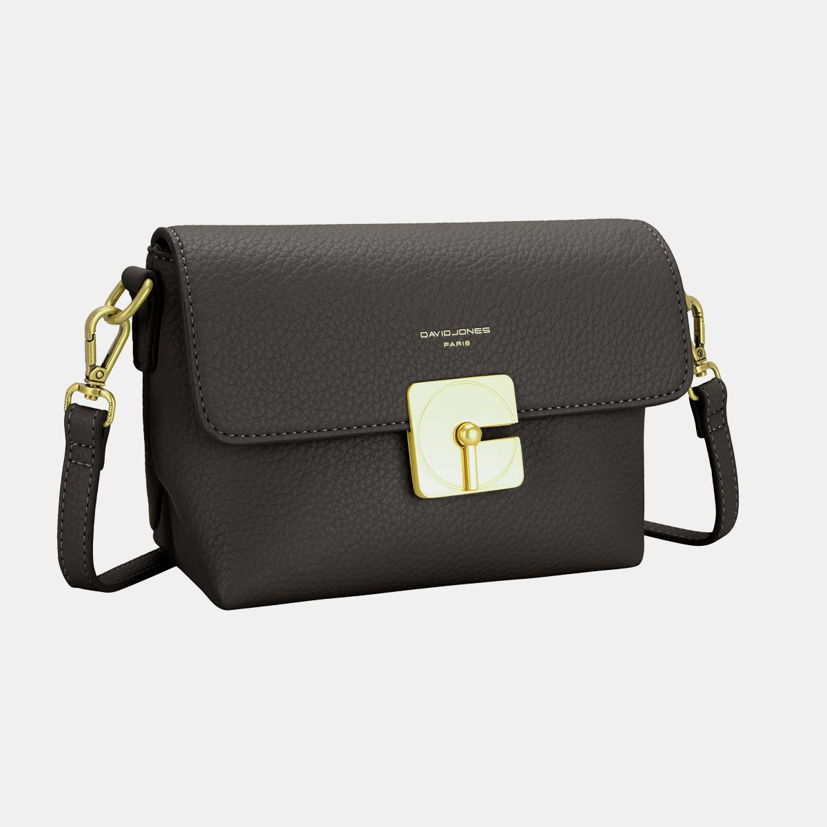 David Jones PU Leather Crossbody Bag | Sugarz Chique Boutique