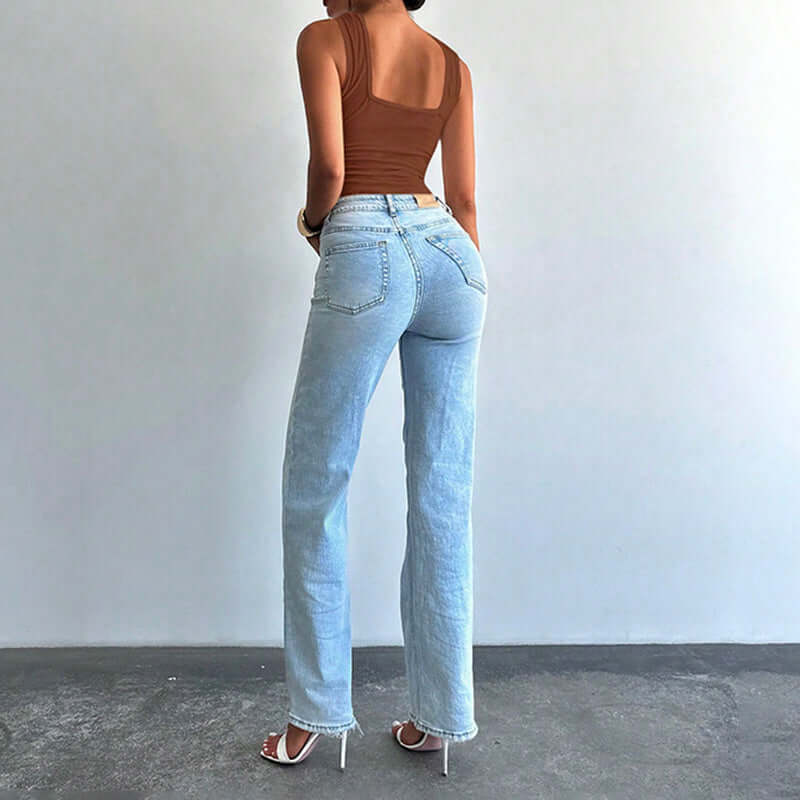 Women's Criss Cross Halter Bodysuit Ring Cut Out Sleeveless Fitted Leotard Tops - Sugarz Chique Boutique