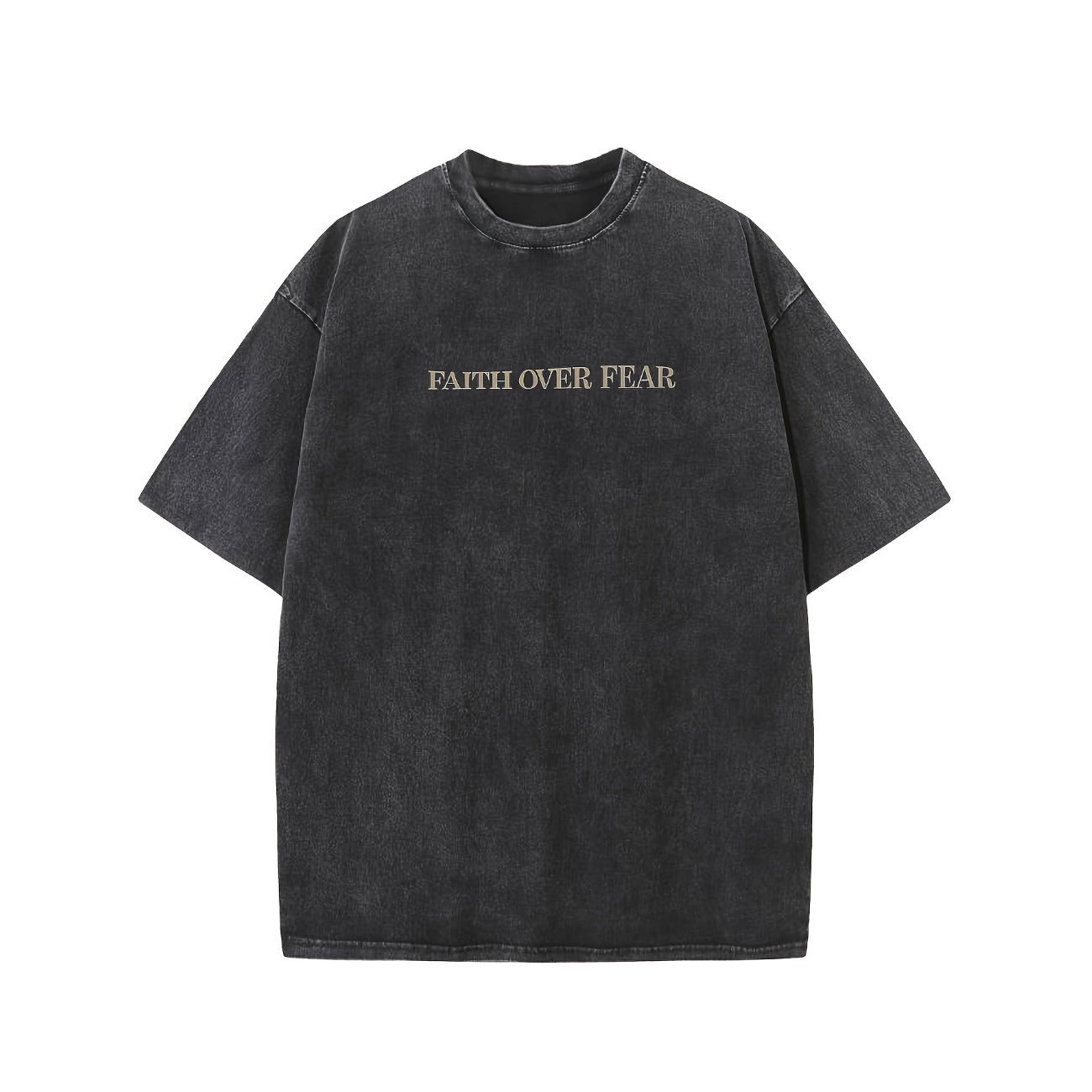 Faith Is Better Than Fear Men And Women Batik Retro Trendy T-shirt | Sugarz Chique Boutique