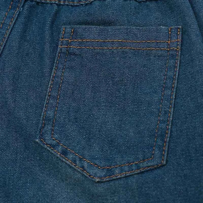 Children's Plaid Shirt & Distressed Jeans with Suspenders Set