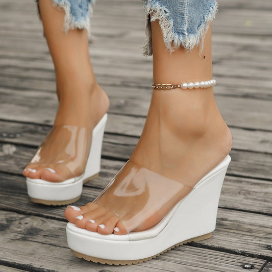 Open Toe Wedge Sandals | Sugarz Chique Boutique