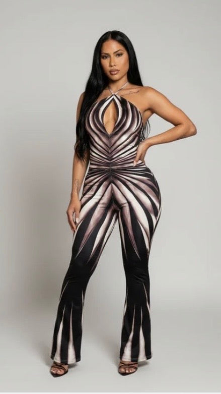 Women's Tailored Jumpsuit - One-Piece Outfit - Brunch Wear & Chic Daytime Fashion Sugarz Chique Boutique 