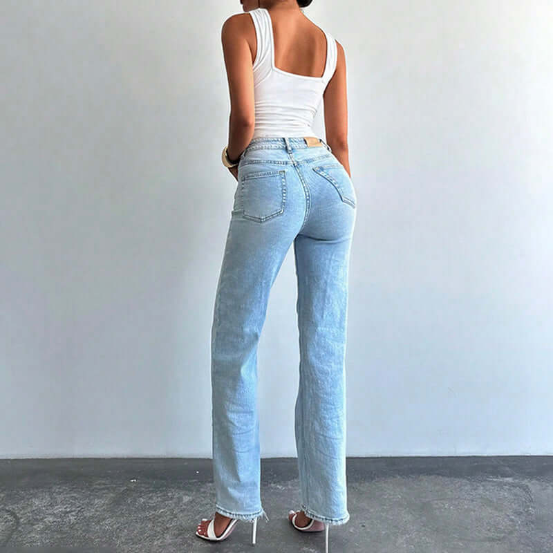 Women's Criss Cross Halter Bodysuit Ring Cut Out Sleeveless Fitted Leotard Tops - Sugarz Chique Boutique