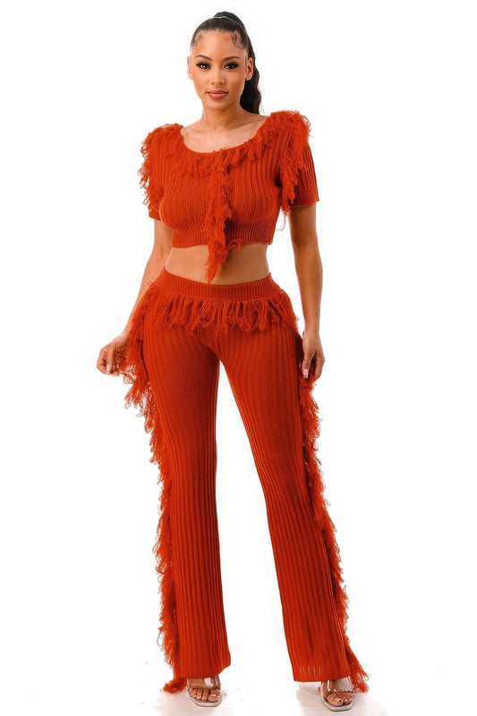 Lets Dance Fringe Set | Sugarz Chique Boutique