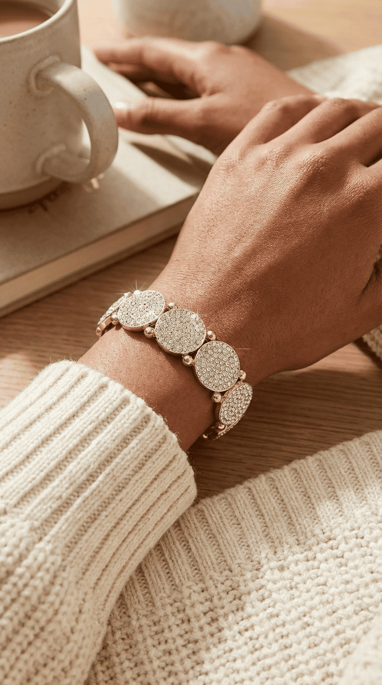 Rhinestone Bracelet - Sugarz Chique Boutique 
