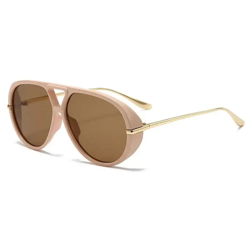 Aviator Fashion Sunglasses with Yellow Tinted Lenses | Sugarz Chique Boutique