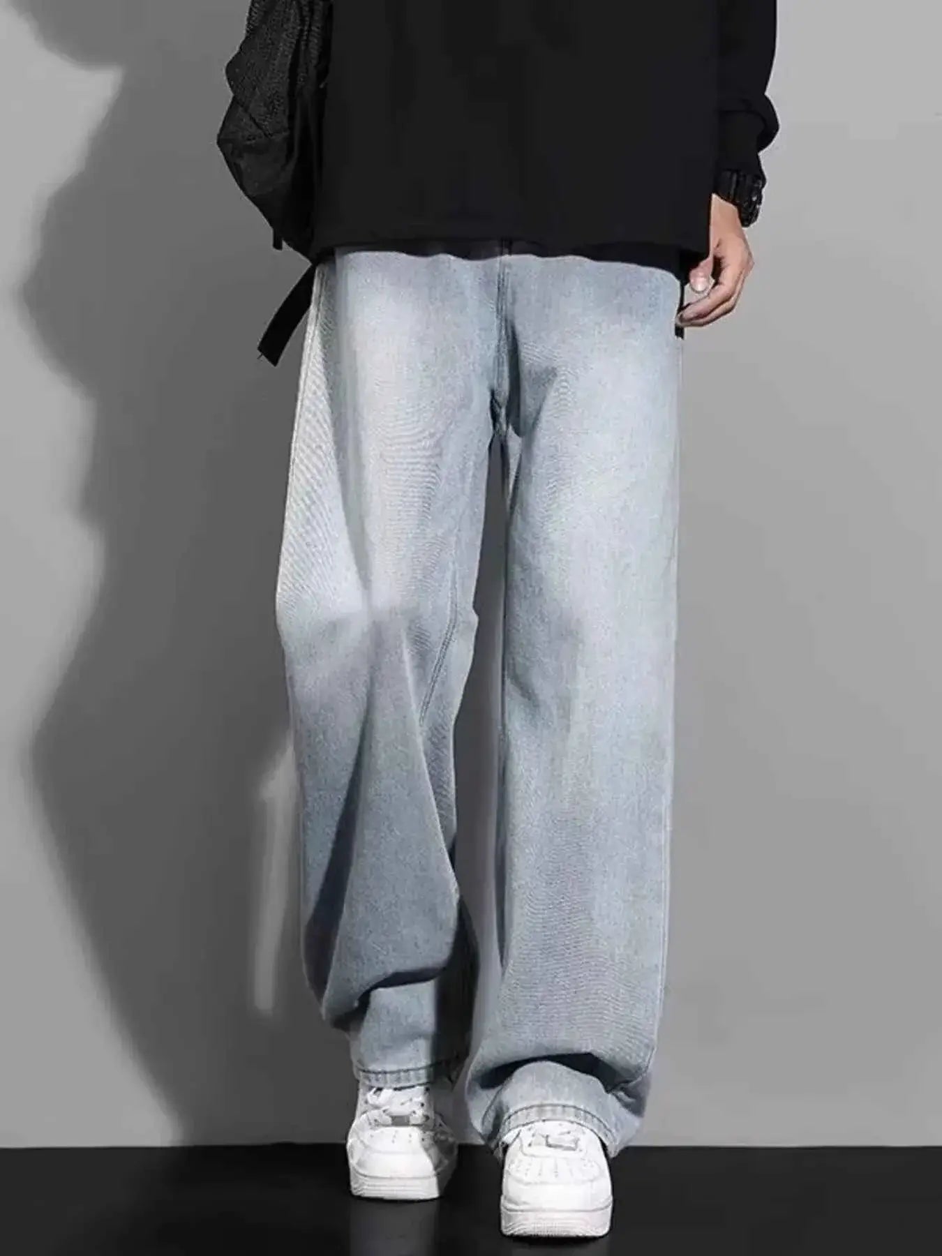 Men's Full Size Wide Leg Jeans Plus Size | Sugarz Chique Boutique