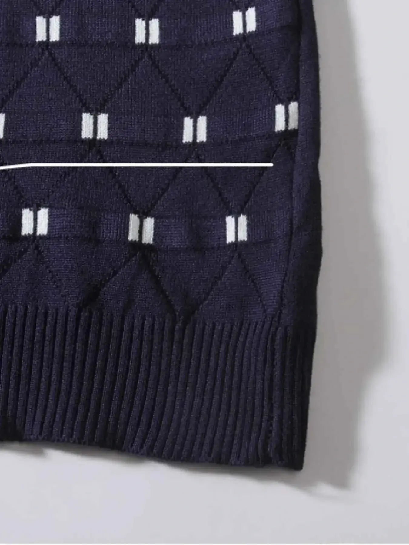 Men's V-Neck Long Sleeve Sweater