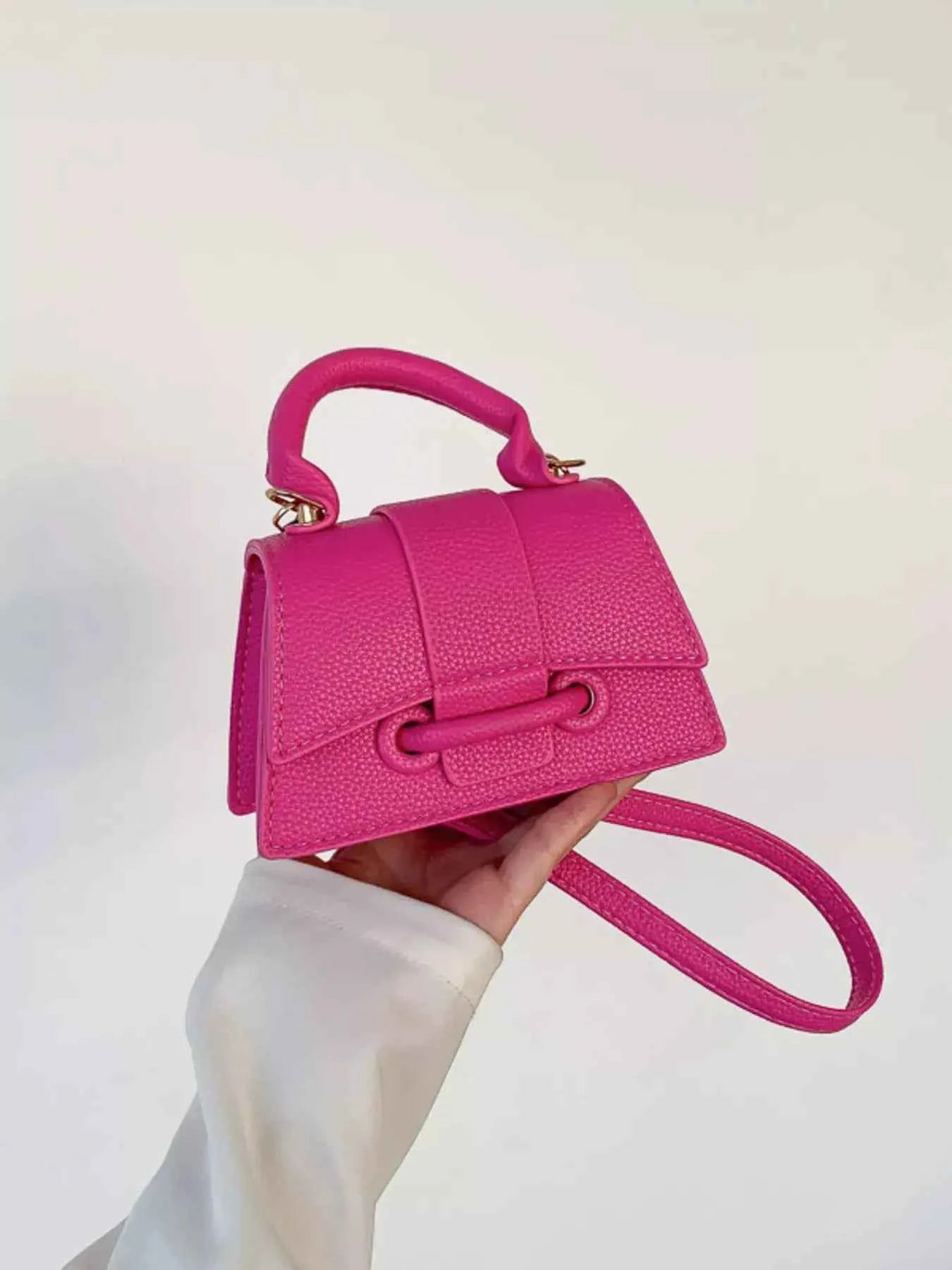 Mini Top Handle Crossbody Bag