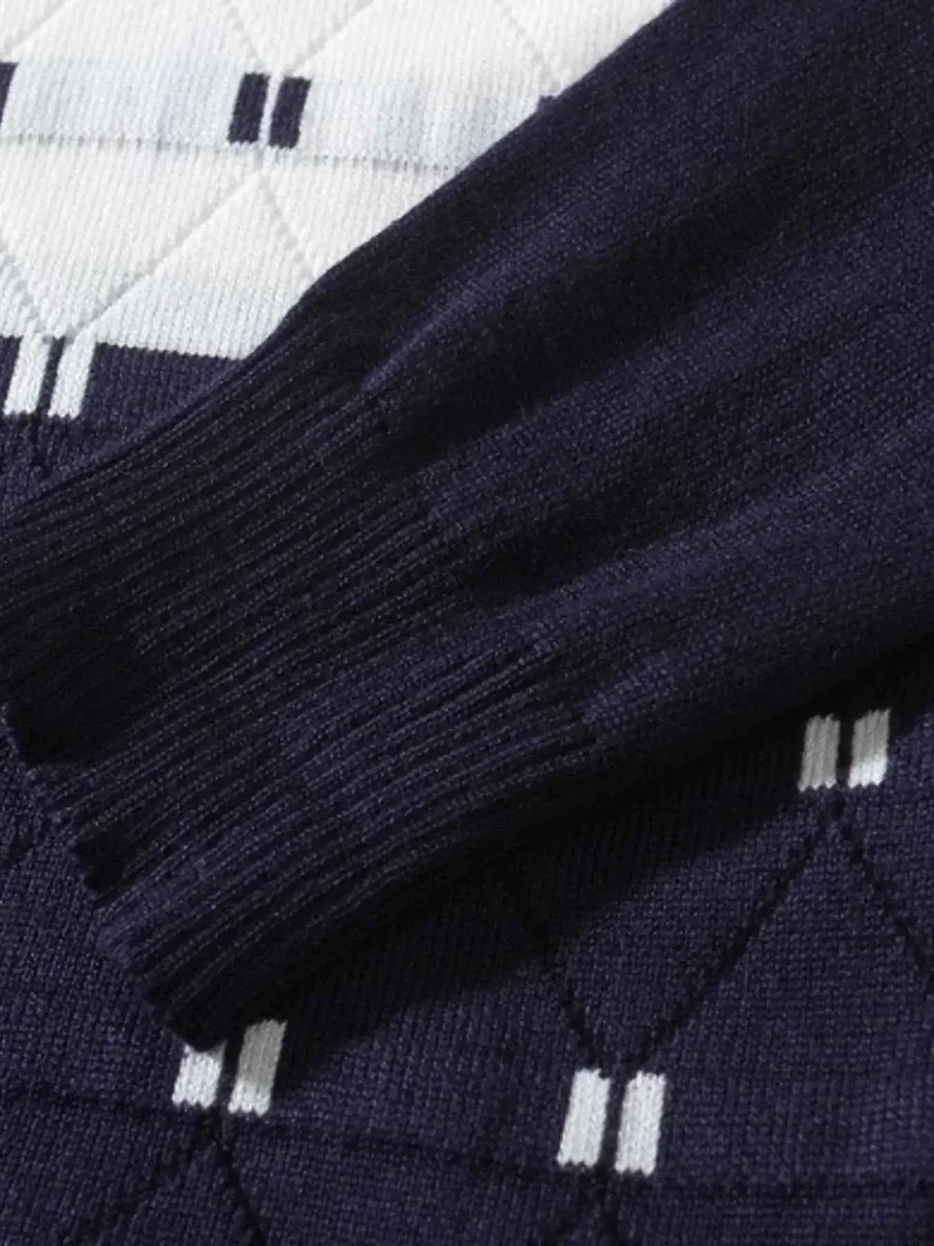 Men's V-Neck Long Sleeve Sweater