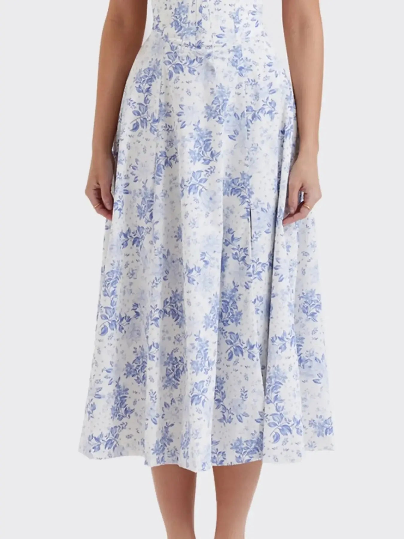 Full Size Slit Sweetheart Neck Cami Dress Plus Size - Sugarz Chique Boutique