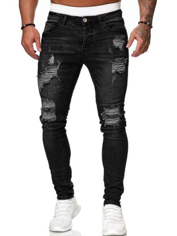Men's Fashion Ripped Slim Skinny Jeans | Sugarz Chique Boutique