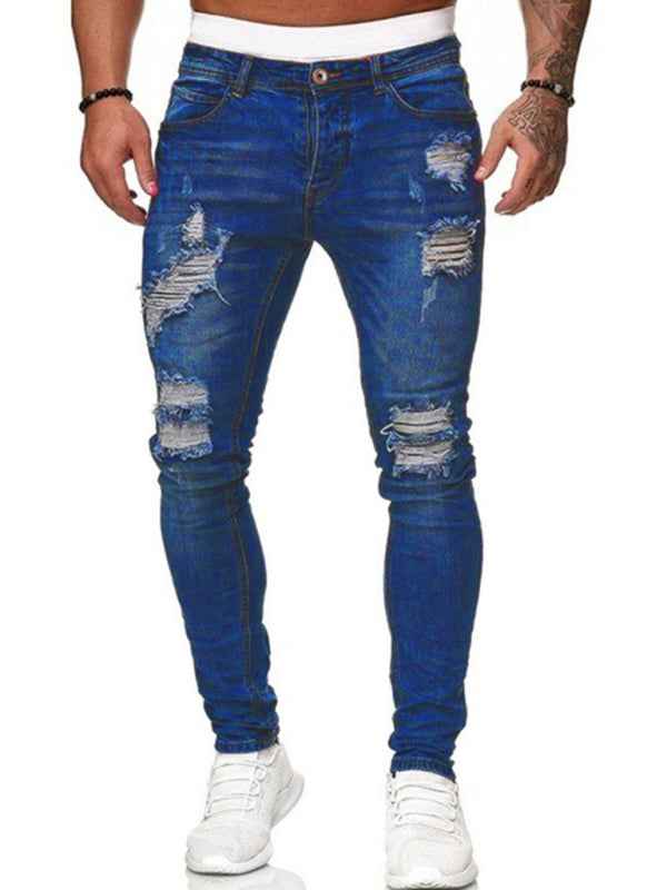 Men's Fashion Ripped Slim Skinny Jeans | Sugarz Chique Boutique