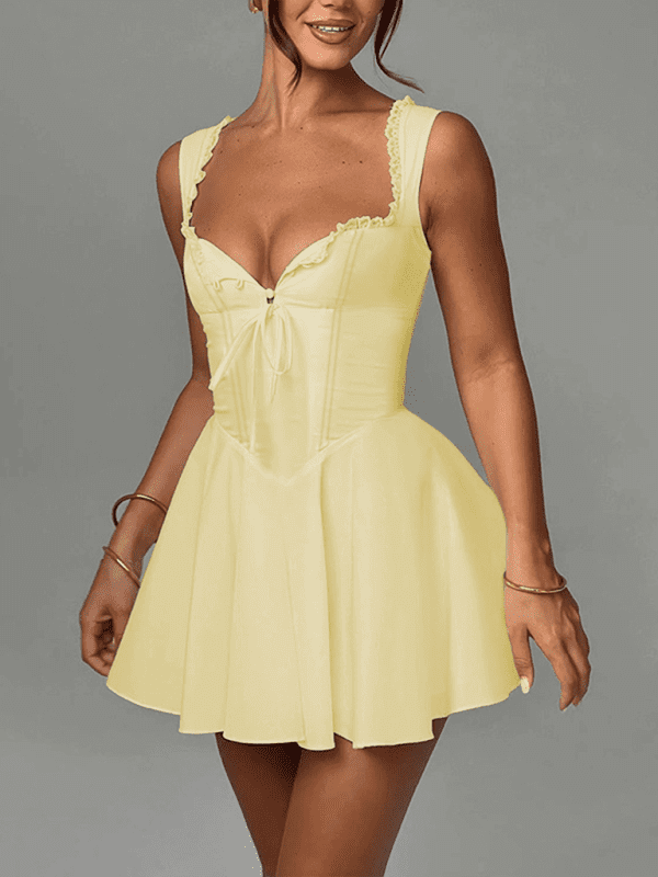 New Backless Sling Lace Dress | Sugarz Chique Boutique