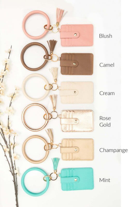 Key Ring Wallet Bracelets - Sugarz Chique Boutique