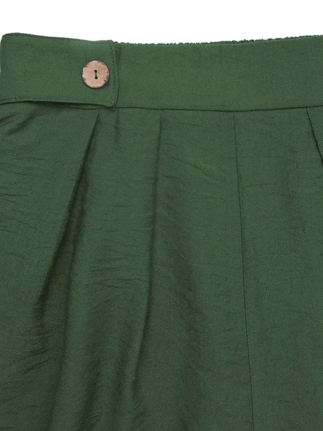 Pleated Detail Shorts with Pockets | Sugarz Chique Boutique