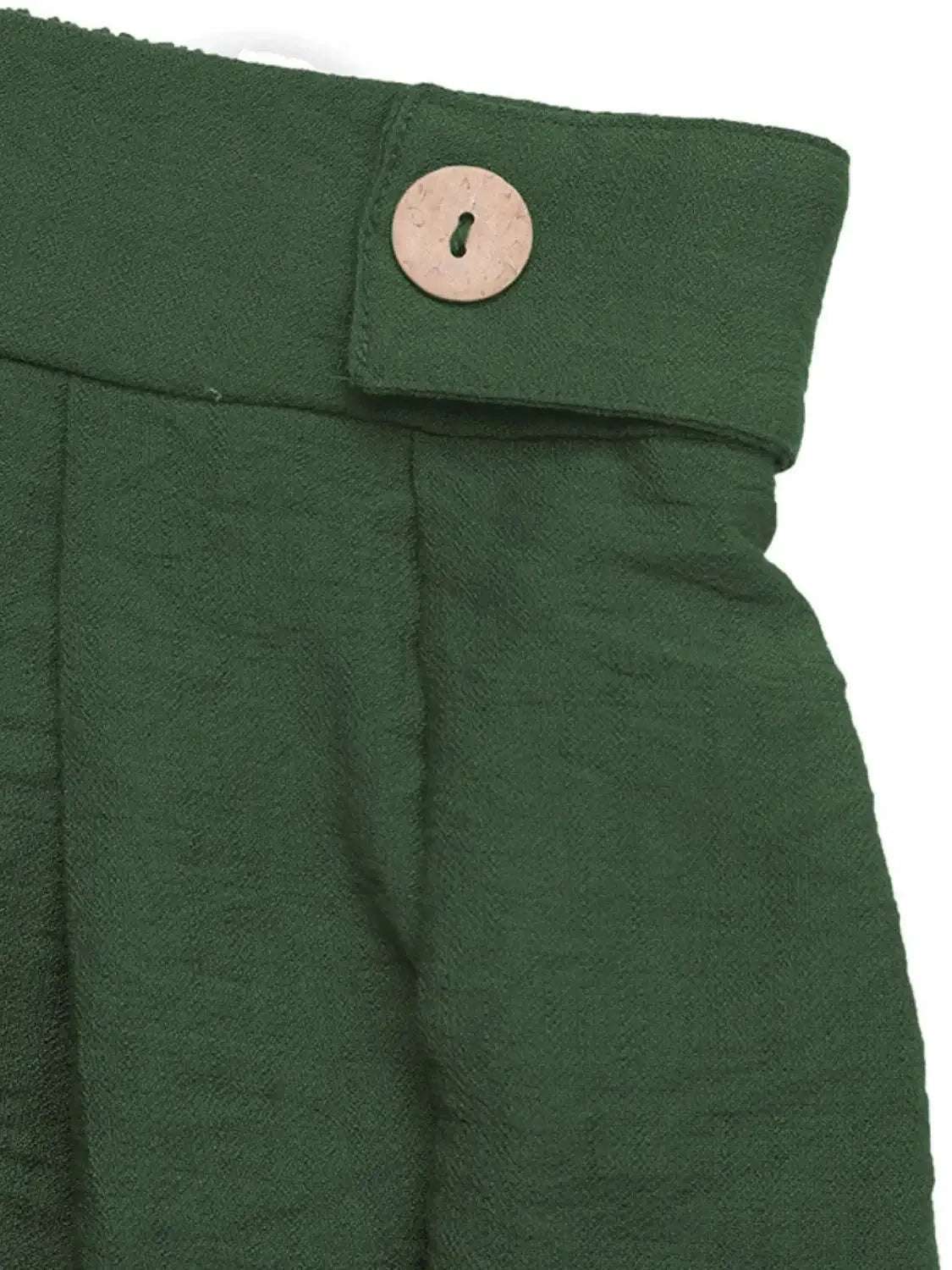 Pleated Detail Shorts with Pockets | Sugarz Chique Boutique