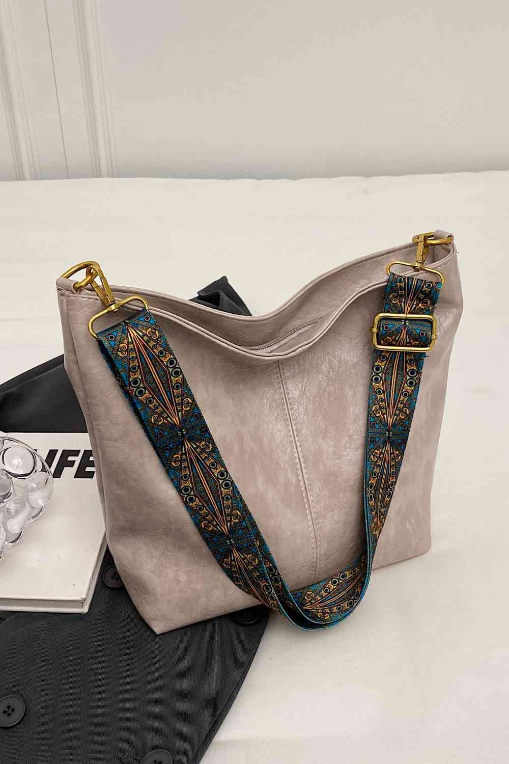Adored PU Leather Shoulder Bag | Sugarz Chique Boutique