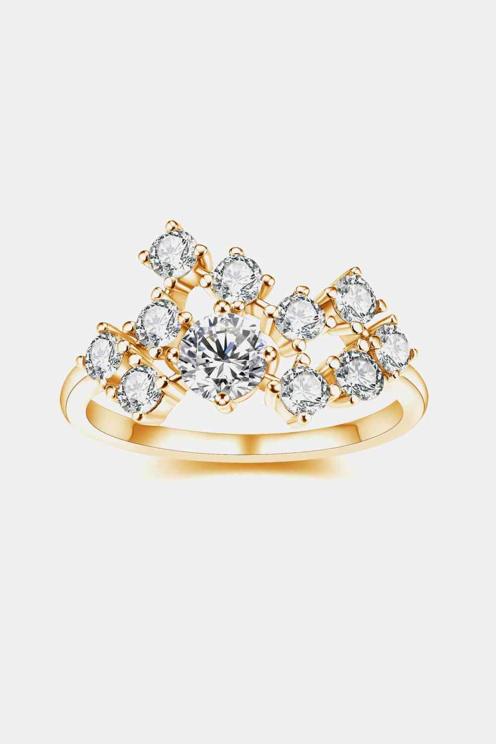 1.2 Carat Moissanite 925 Sterling Silver Ring | Sugarz Chique Boutique