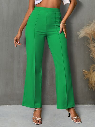 High Waist Straight Pants | Sugarz Chique Boutique