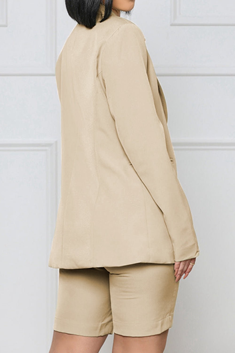 Long Sleeve Blazer and Shorts Set | Sugarz Chique Boutique