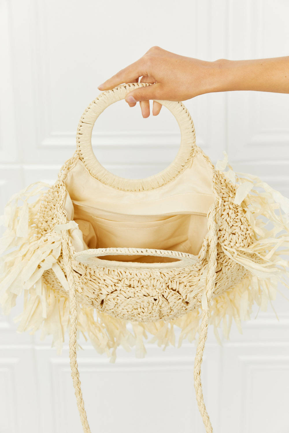 Fame Found My Paradise Straw Handbag | Sugarz Chique Boutique