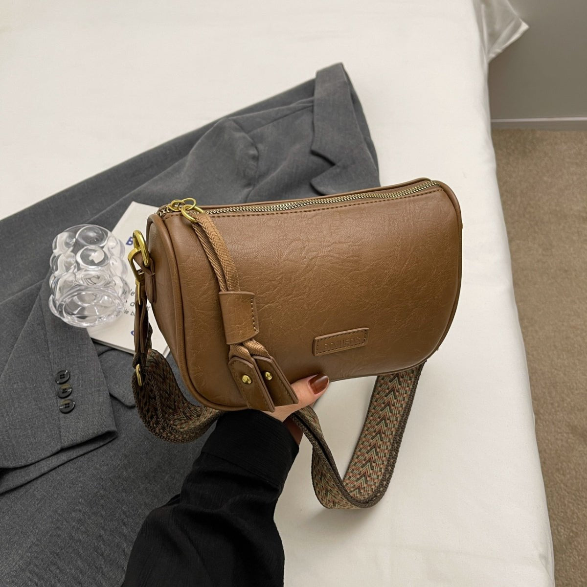 PU Leather Shoulder Bag | Sugarz Chique Boutique